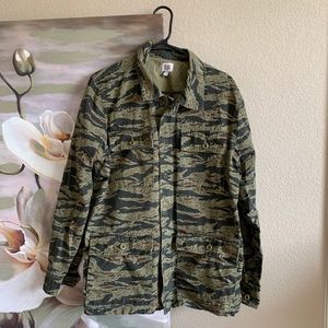 Obey dissent tiger camo jacket